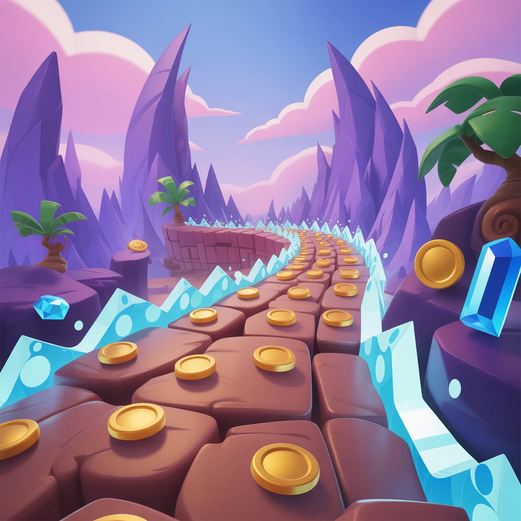 Cover image of Endless Gem Adventure: Free Online Fun