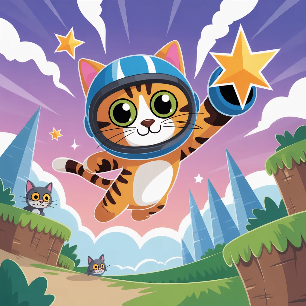 Cover image of Furious Feline Shooter: Free Online Game Experience