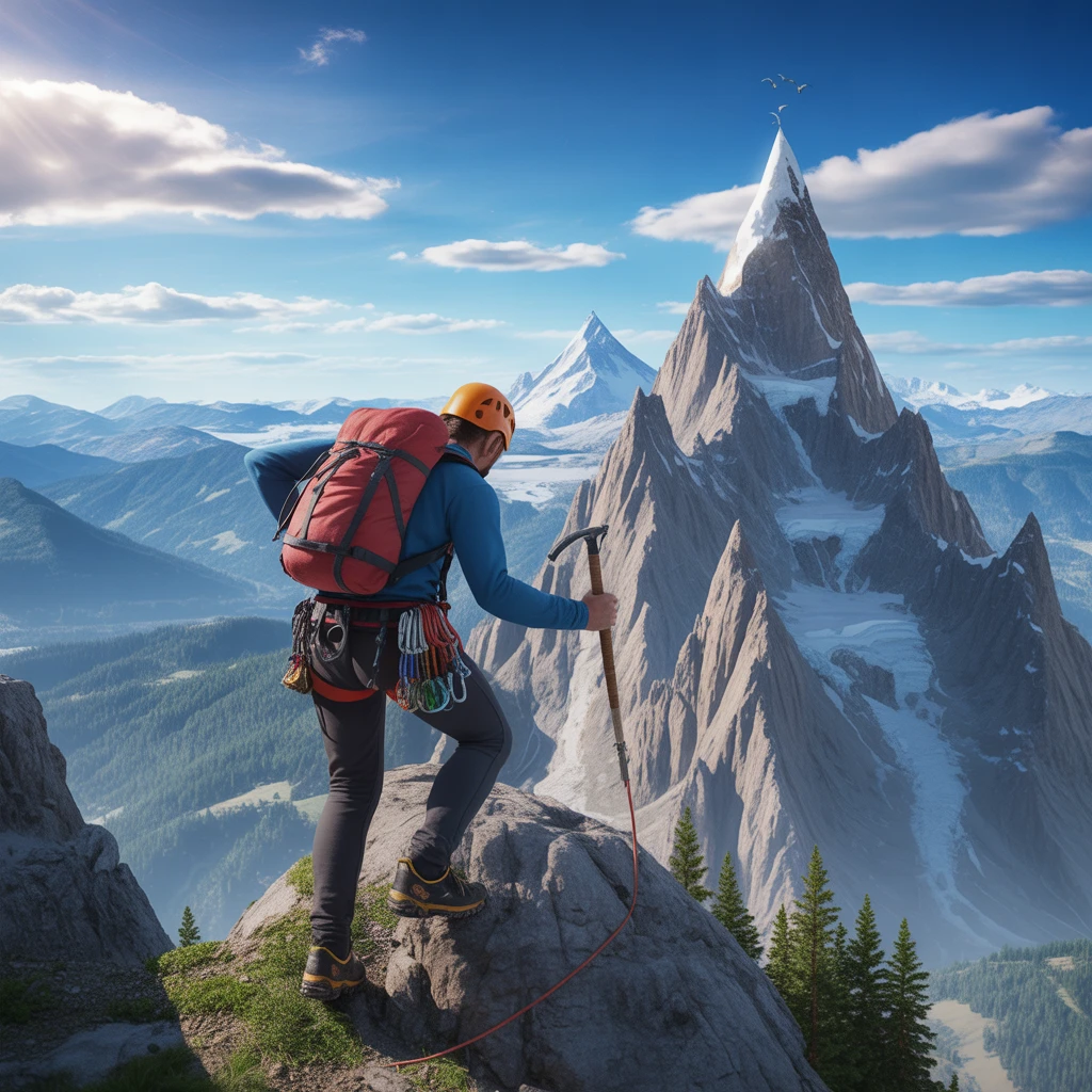 Cover image of Ultimate Free Online Mountain Climbing Adventure