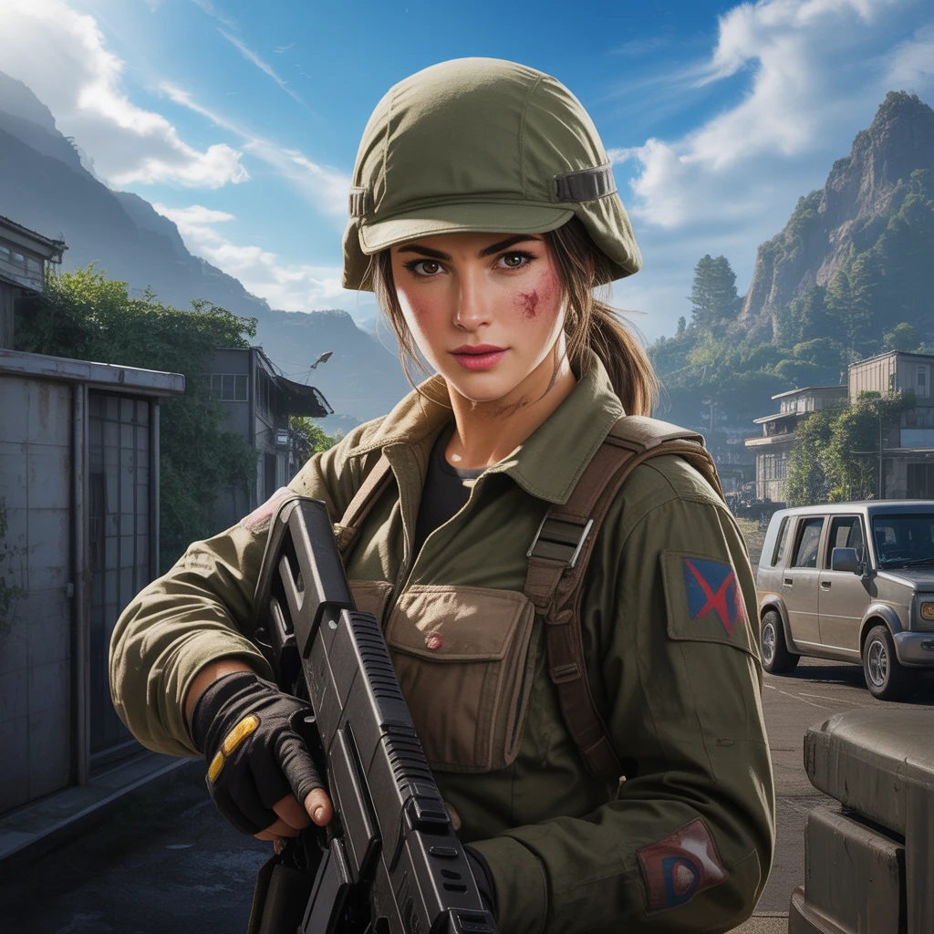 Cover image of Action-Packed Commando Girl: Ultimate Free Online Adventure Game