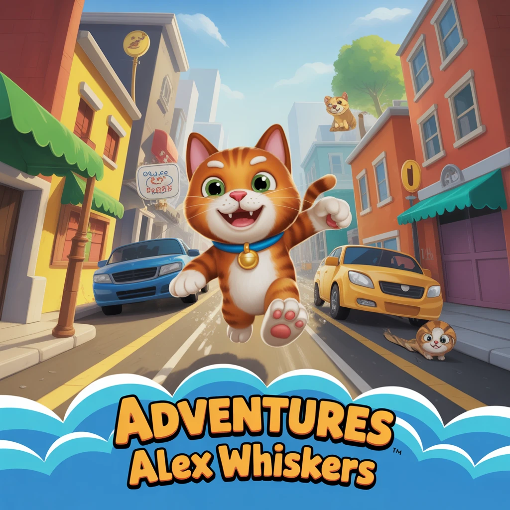 Cover image of Adventures of Alex Whiskers: The Ultimate Online Cat Quest