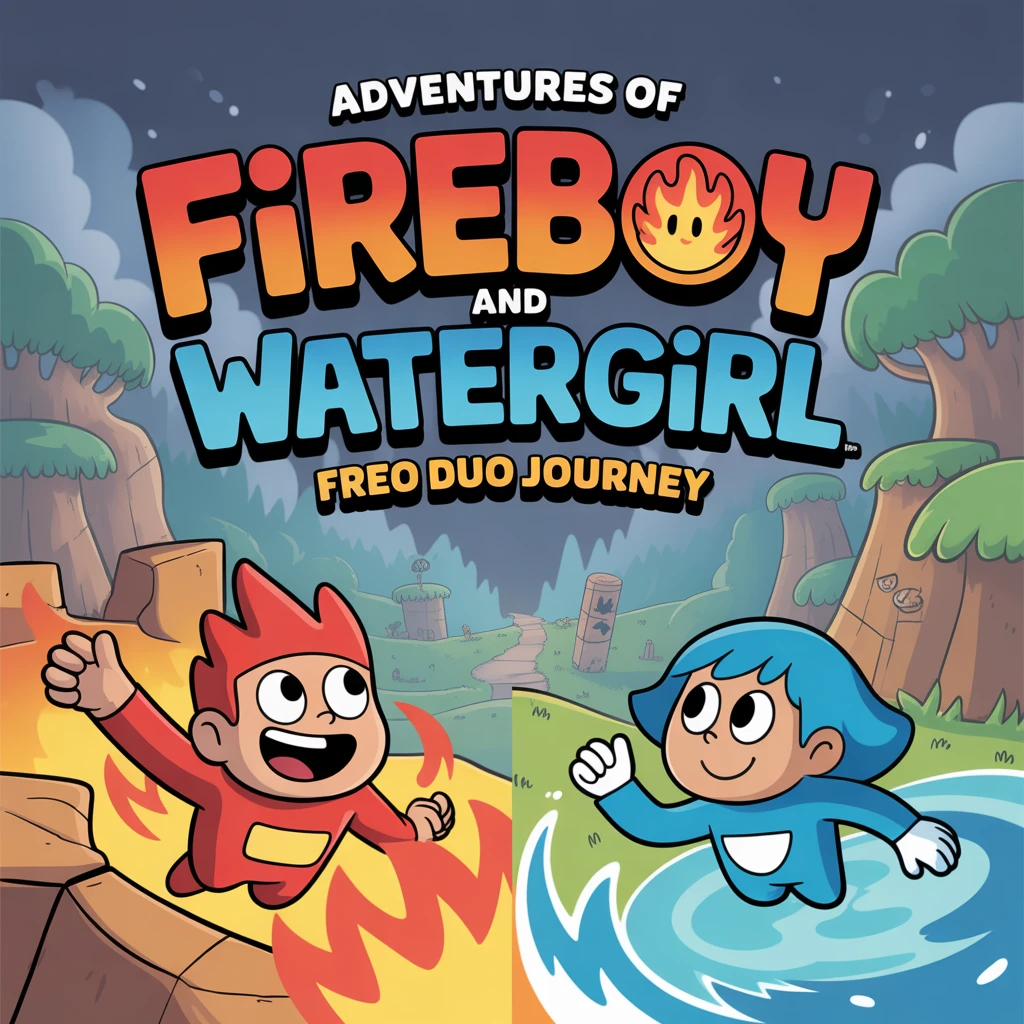 Cover image of Adventures of Fireboy and Watergirl: Free Online Duo Journey