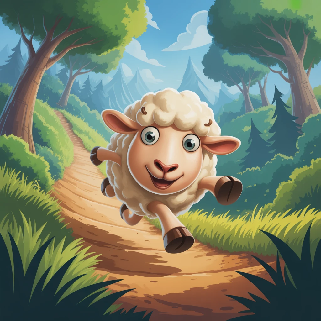 Cover image of Adventures of the Eager Sheep: A Fun Online Jumping Game