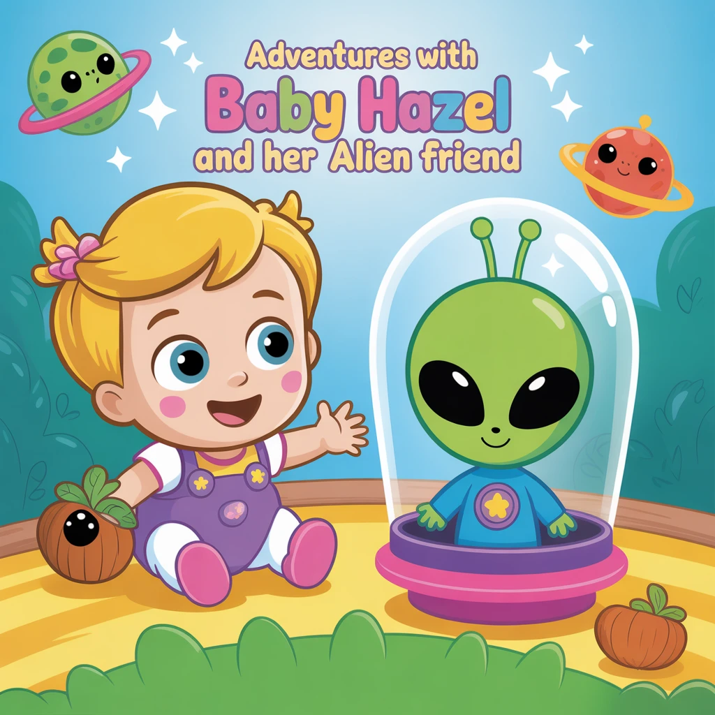 Cover image of Adventures with Baby Hazel and Her Alien Friend: A Fun Online Game