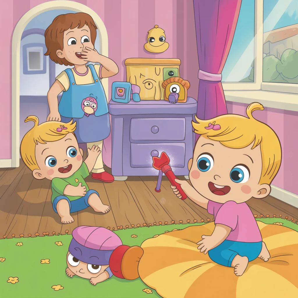 Cover image of Adventures with Baby Hazel: Sibling Showdown in This Free Online Game