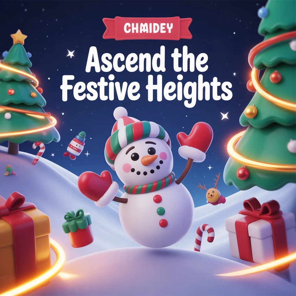 Cover image of Ascend the Festive Heights: Free Online Xmas Adventure