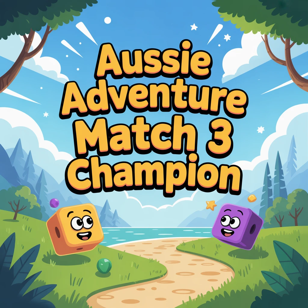 Cover image of Aussie Adventure: Match 3 Champion Online Game