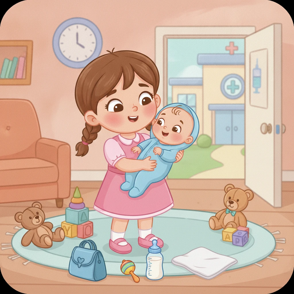 Cover image of Baby Hazel's Adventure: Newborn Vaccination Fun Online Game
