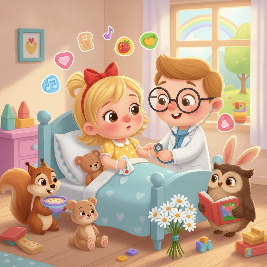 Cover image of Baby Hazel's Fun Adventures: Overcoming Sickness in this Free Online Game