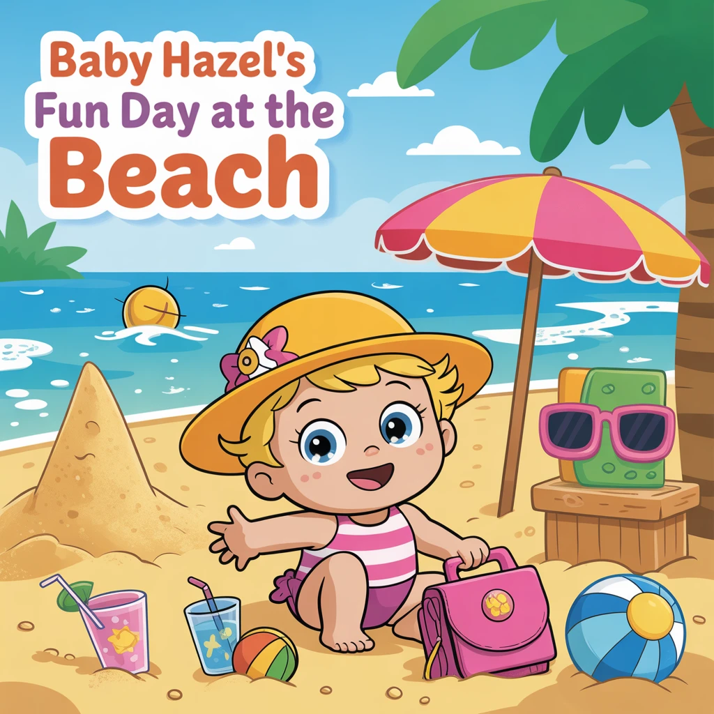 Cover image of Baby Hazel's Fun Day at the Beach - Play This Free Online Game!