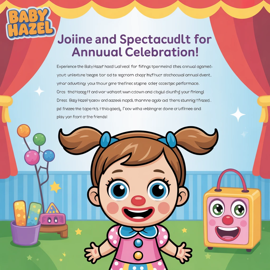 Cover image of Baby Hazel's Fun-Filled Annual Celebration Game
