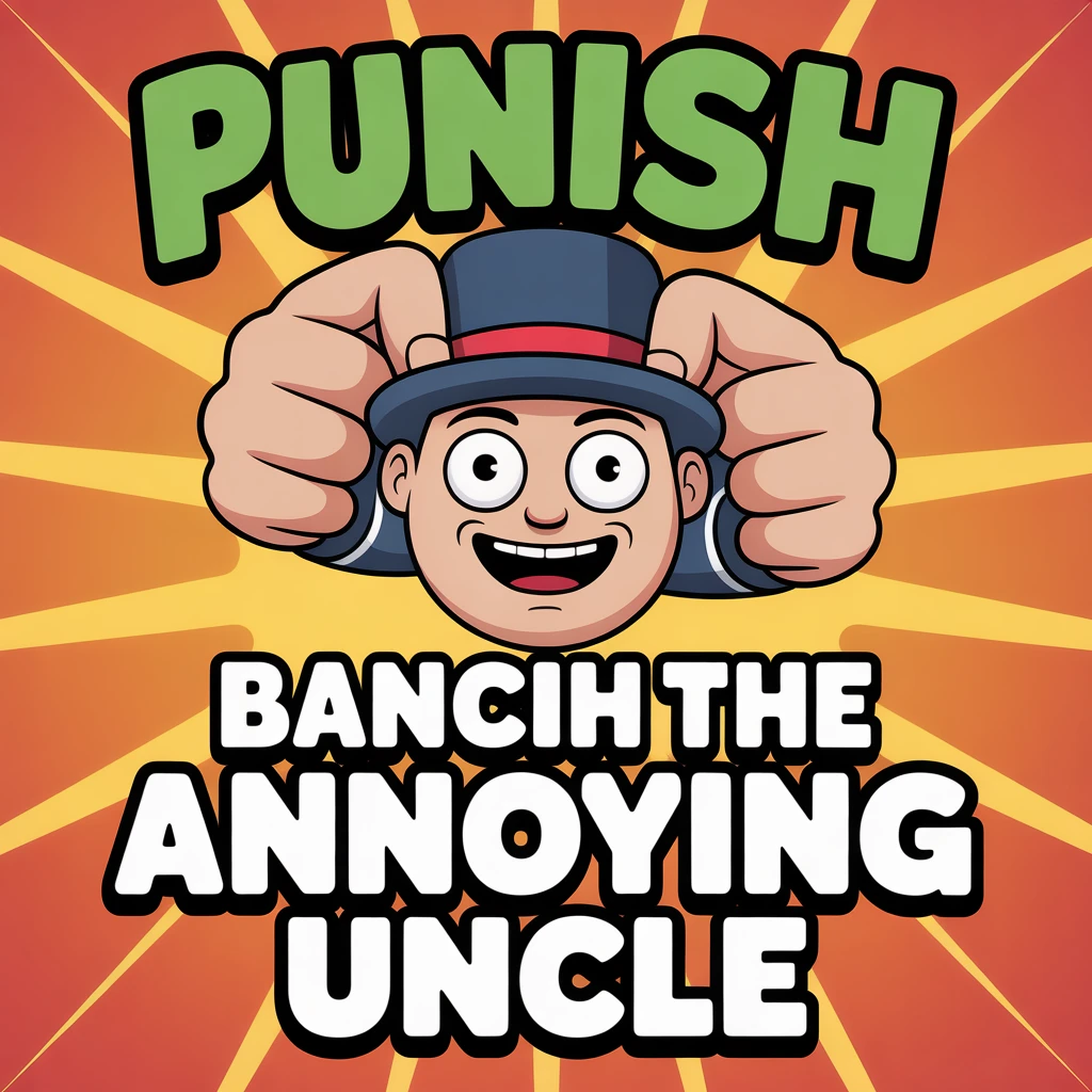 Cover image of Banish the Annoying Uncle in this Hilarious Online Meme Punch Game!