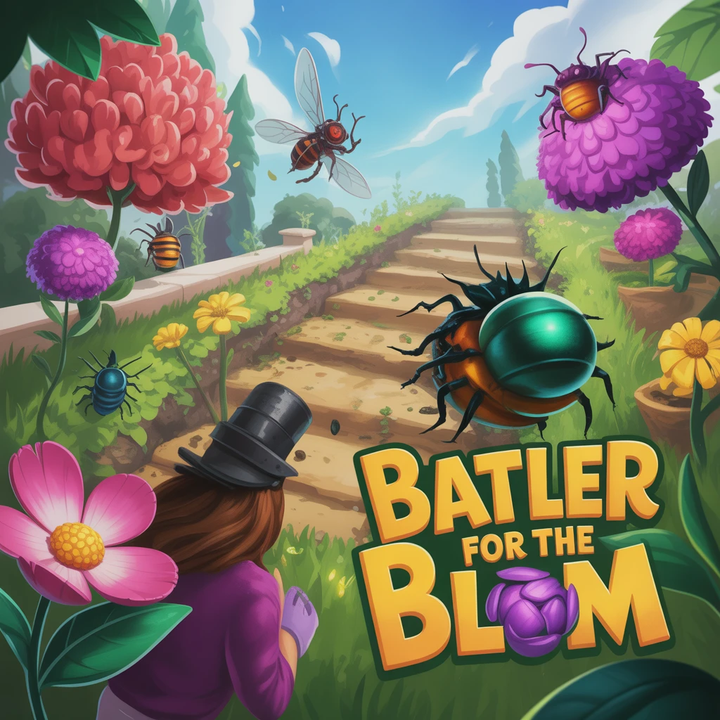 Cover image of Battle for the Bloom: A Free Online Garden Strategy Game