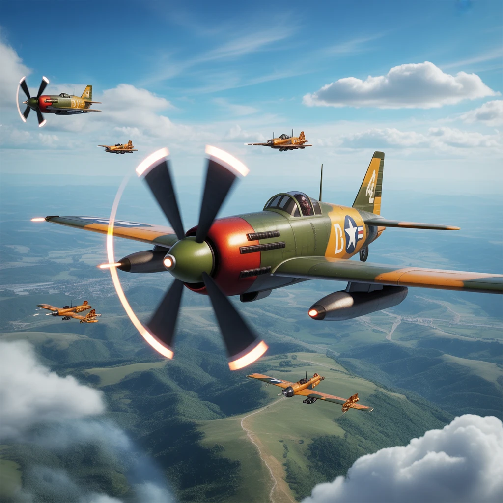 Cover image of Battle in the Skies: Free Online WarPlane Game