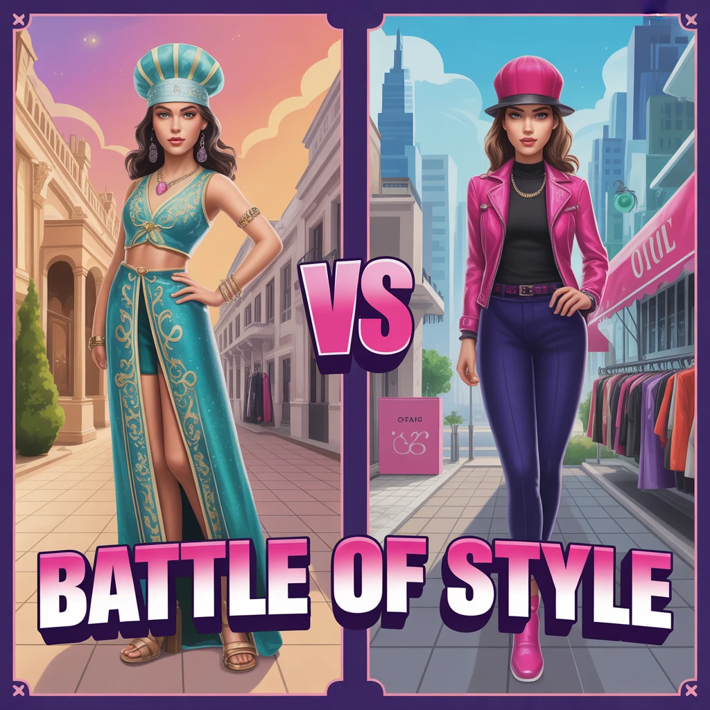 Cover image of Battle of Style: Eastern Star Takes on Urban Icons in This Free Online Game
