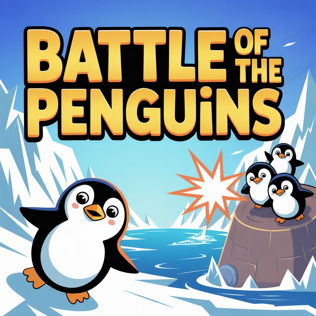 Cover image of Battle of the Penguins: Free Online Adventure Game