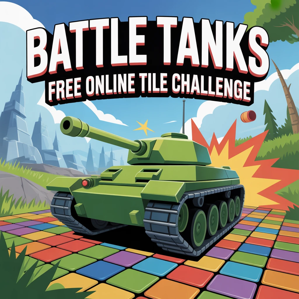 Cover image of Battle Tanks: Free Online Tile Challenge
