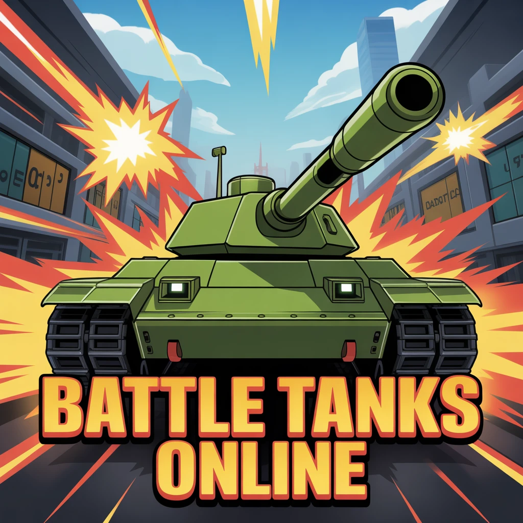 Cover image of Battle Tanks Online: Free Browser Game Adventure