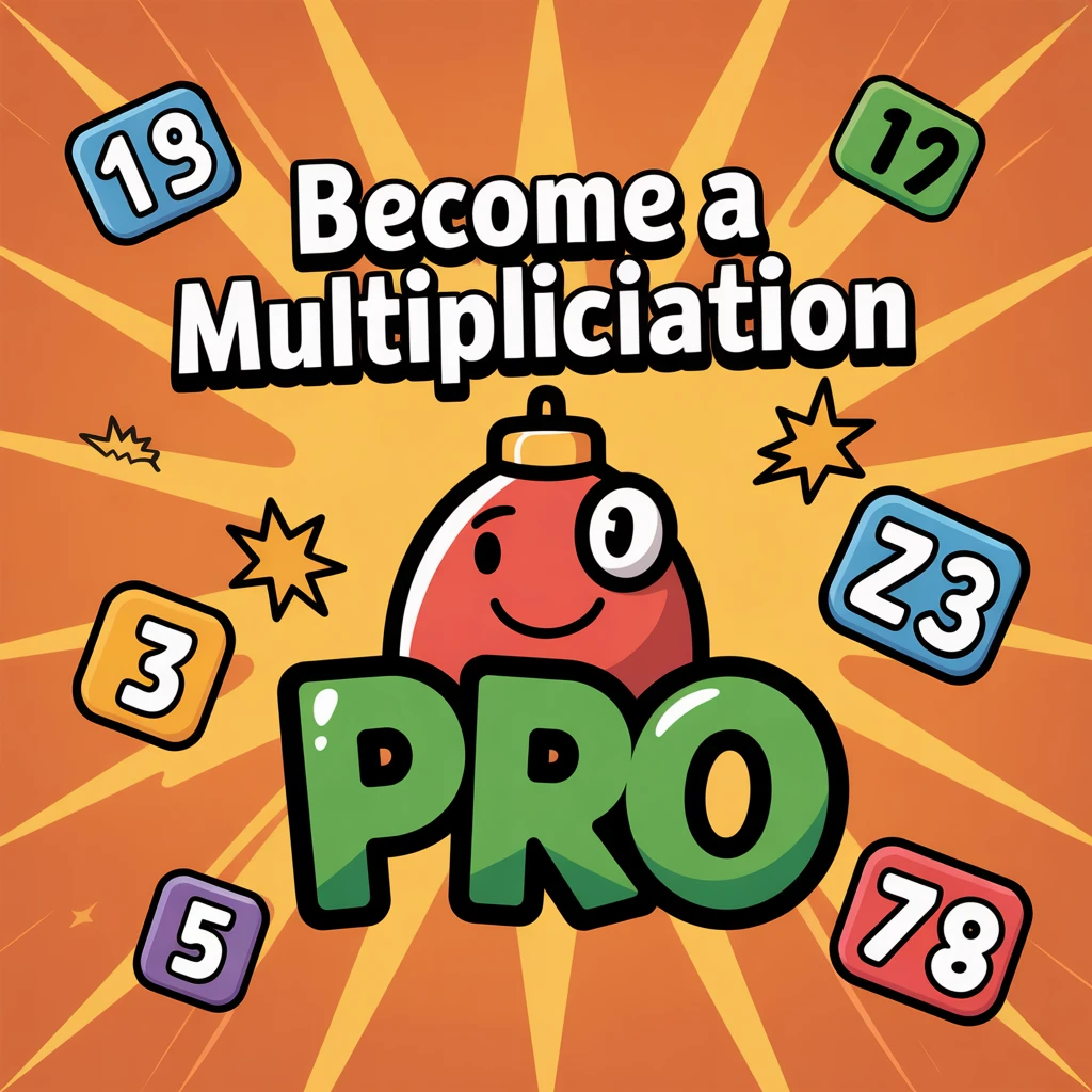Cover image of Become a Multiplication Pro: Play This Free Online Math Game!