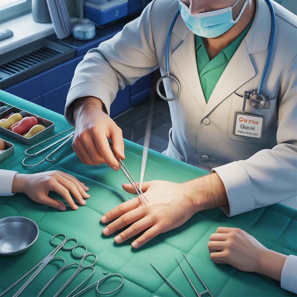 Cover image of Become a Skilled Hand Surgeon: Play the Free Online Doctor Game!