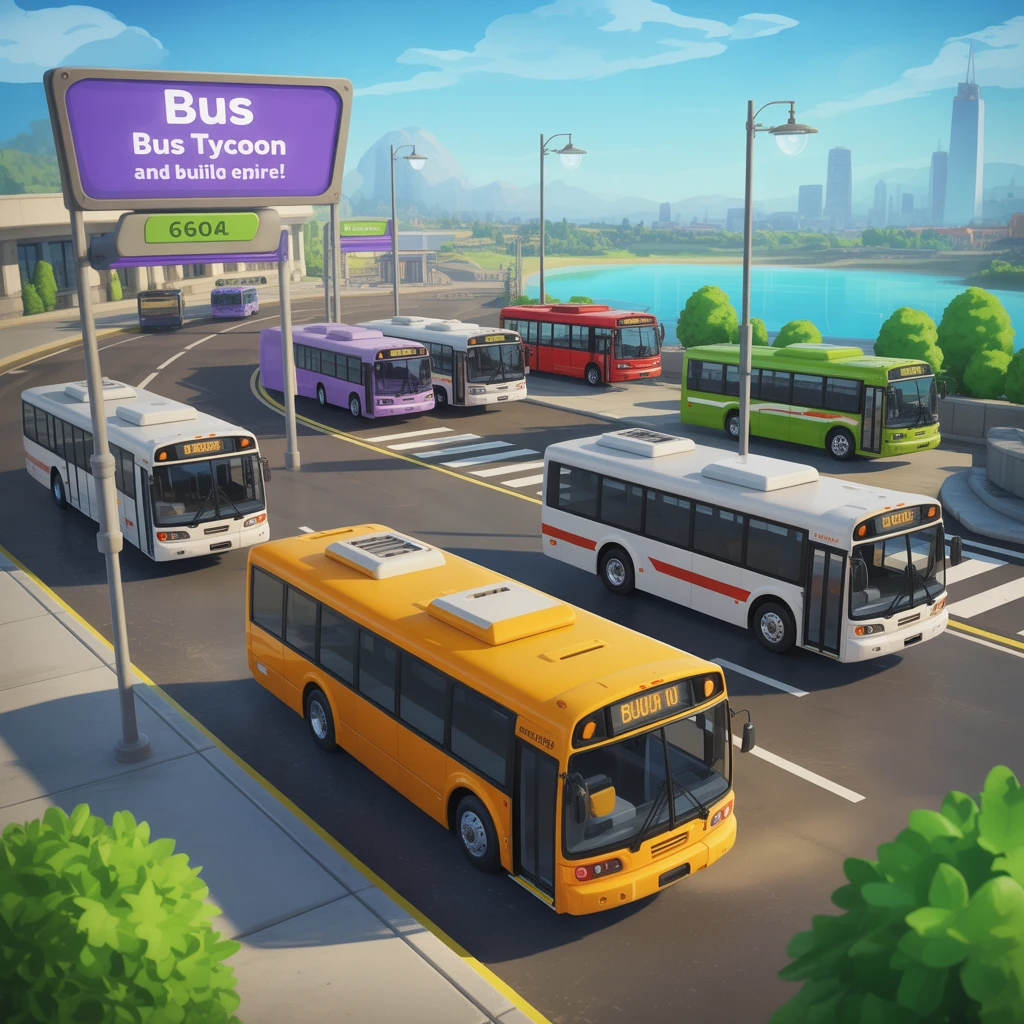Cover image of Become the Ultimate Bus Tycoon in this Free Online Game!
