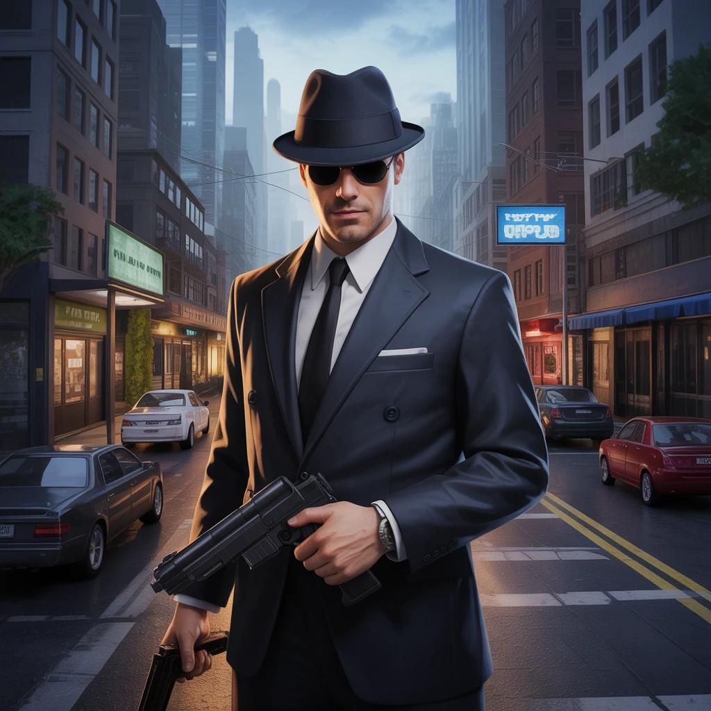 Cover image of Become the Ultimate Mafia Agent: Free Online Strategy Game