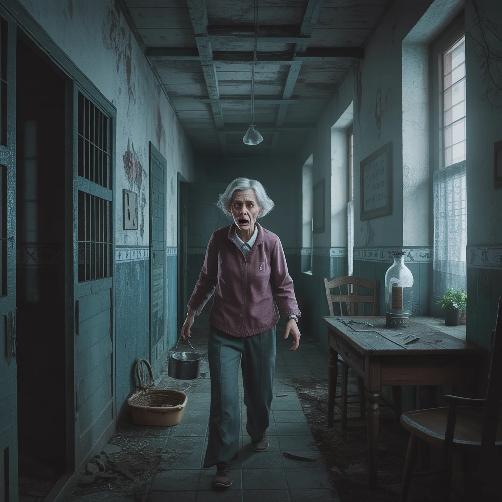 Cover image of Beware the Spooky Granny: A Thrilling Online Horror Adventure