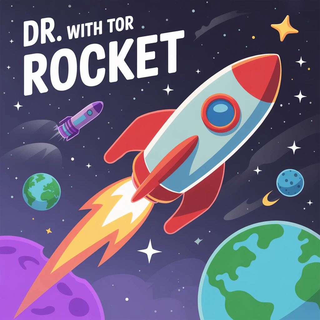 Cover image of Blast Off with Dr. Rocket: Free Online Adventure Game