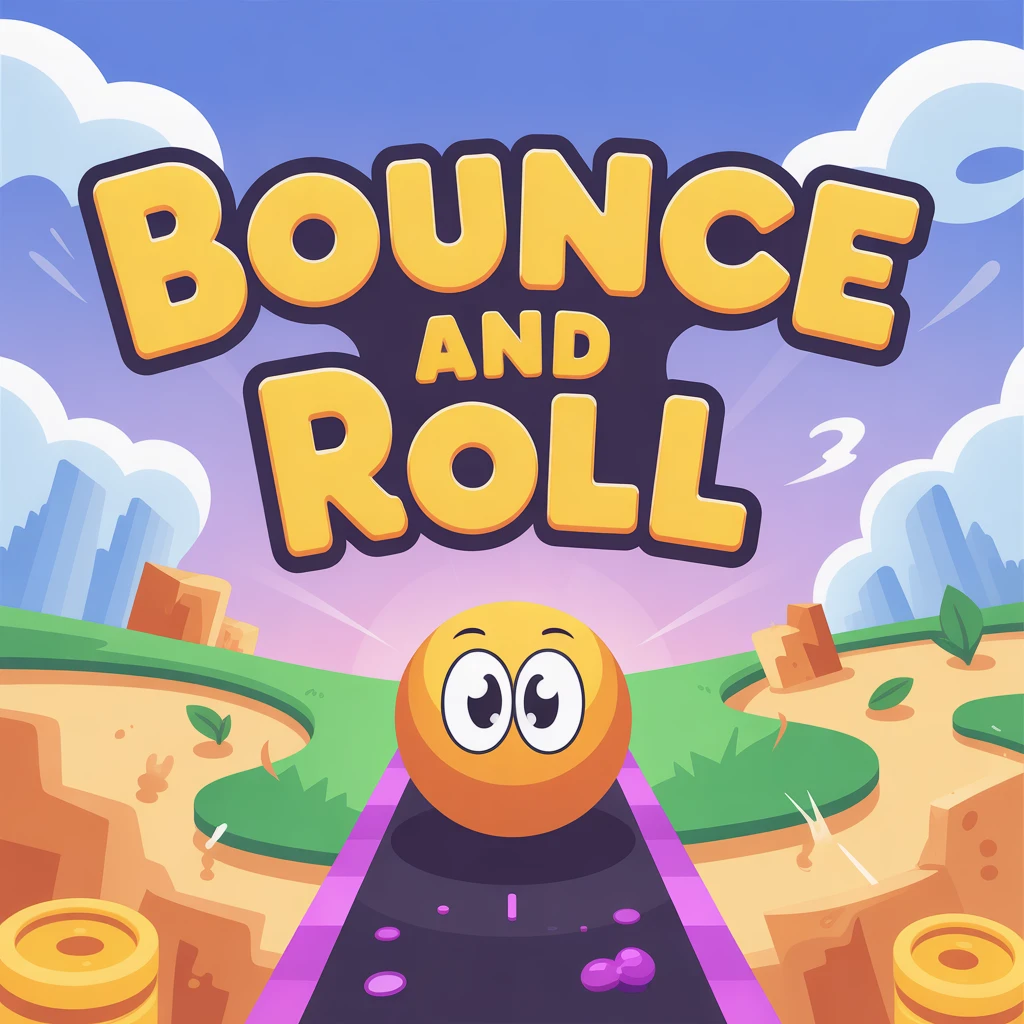 Cover image of Bounce and Roll: Free Online Ball Hopping Adventure