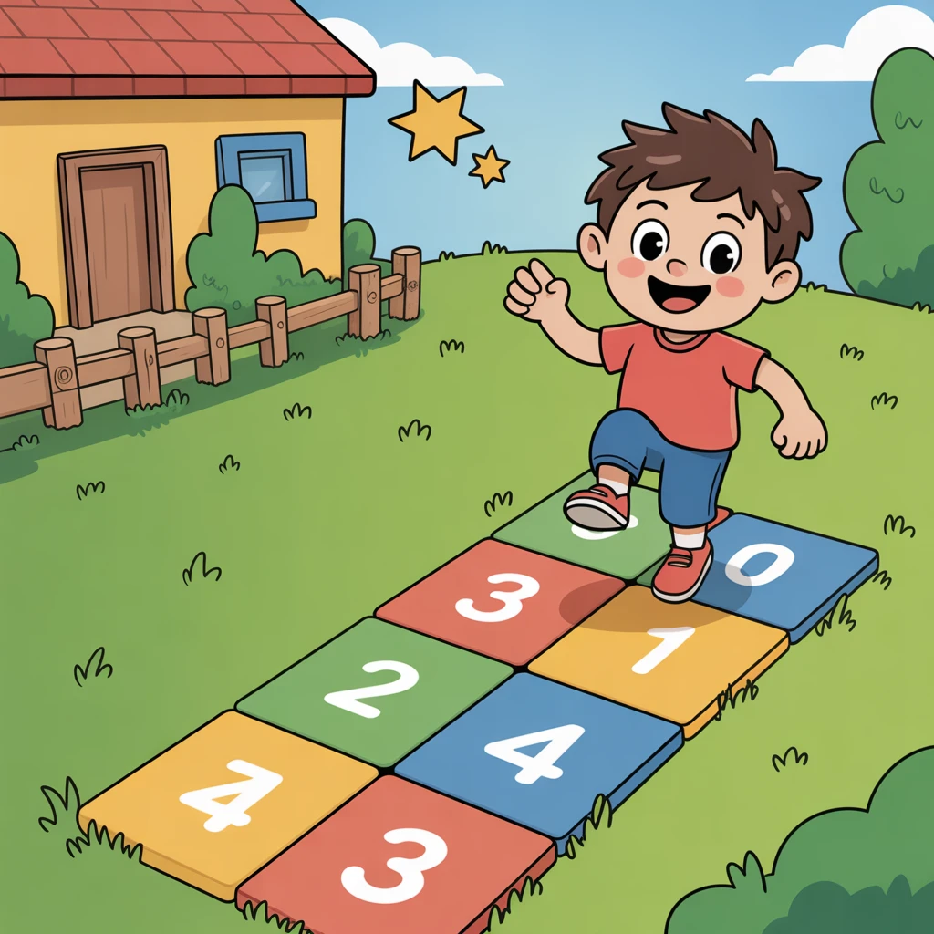 Cover image of Bouncing Fun: Play the Free HopScotch Online Game