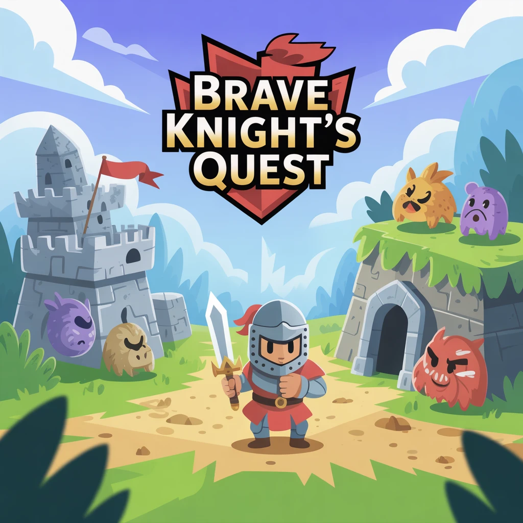 Cover image of Brave Knight's Quest: An Epic Online Adventure