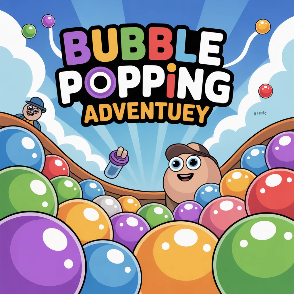 Cover image of Bubble Popping Adventure: Join the Professor in this Free Online Game!