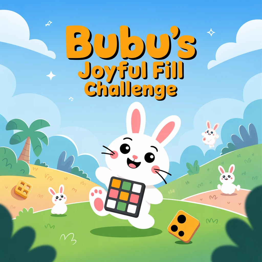 Cover image of Bubu's Joyful Fill Challenge: Play This Free Online Game!