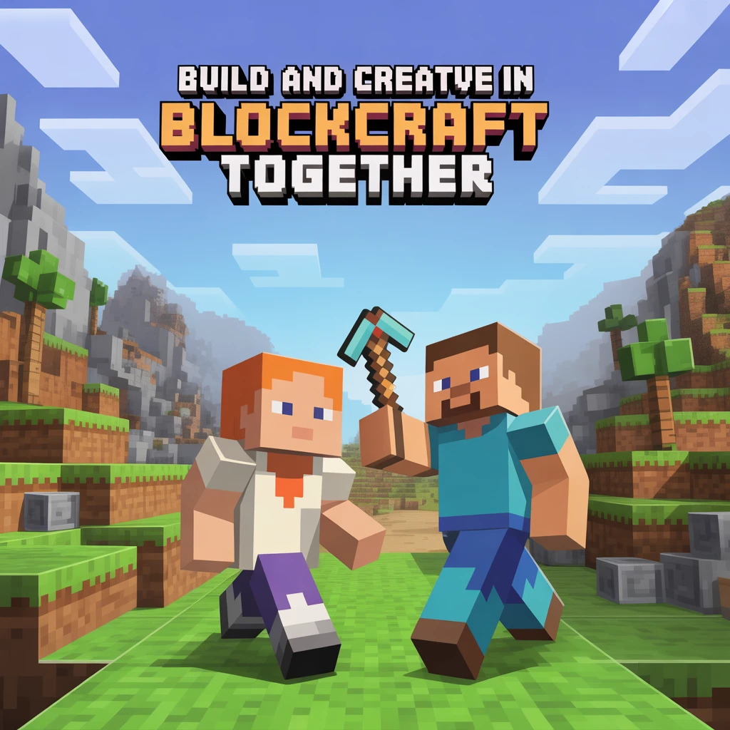 Cover image of Build and Create in BlockCraft Together: An Engaging Online Adventure