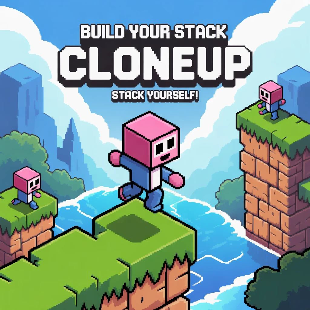 Cover image of Build Your Stack: Clone Up for Fun Online Gameplay