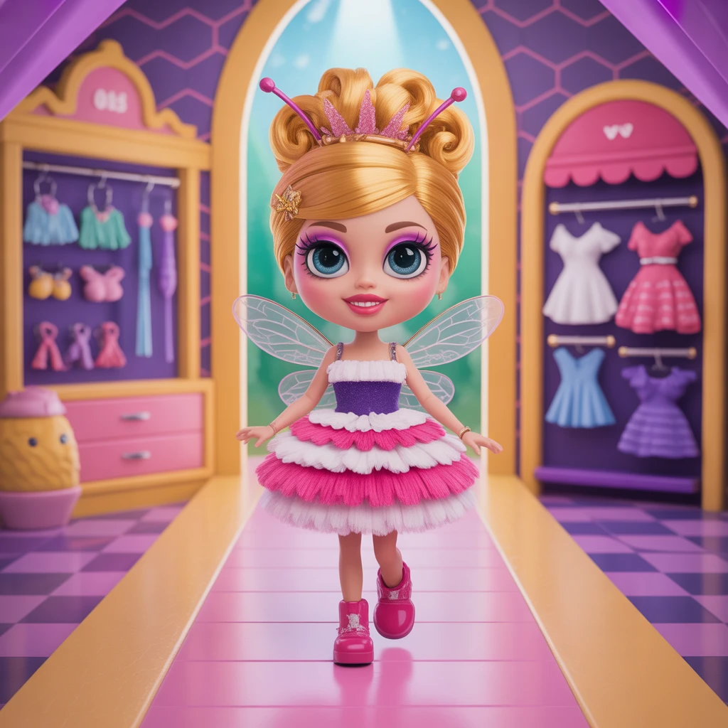 Cover image of Buzzing Adventure: Join the Queen Bee in a Free Online Run Game!