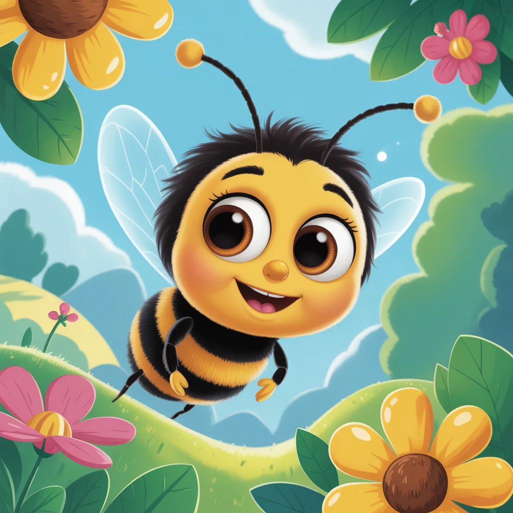 Cover image of Buzzing Bee Puzzle Adventure: Solve Maja's Fun Challenges!