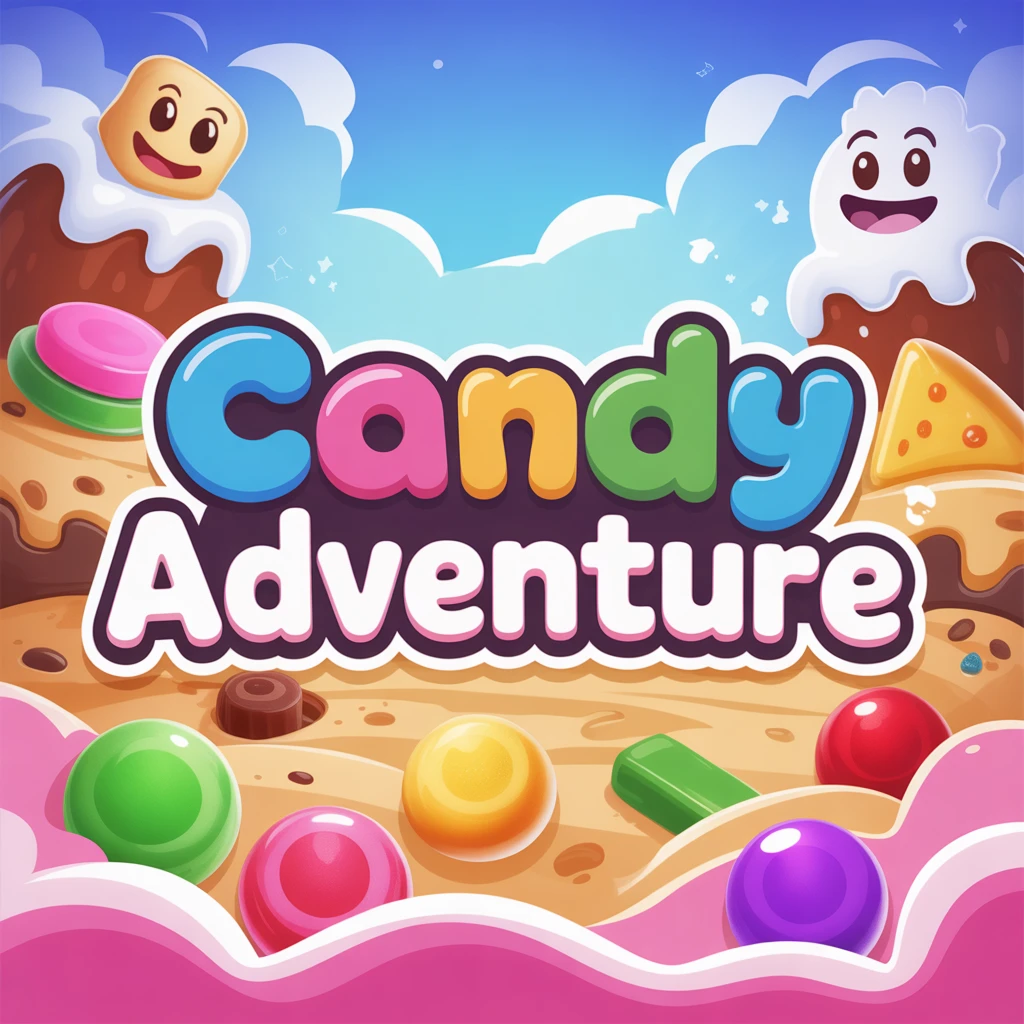 Cover image of Candy Adventure: A Free Online Puzzle Game Delight