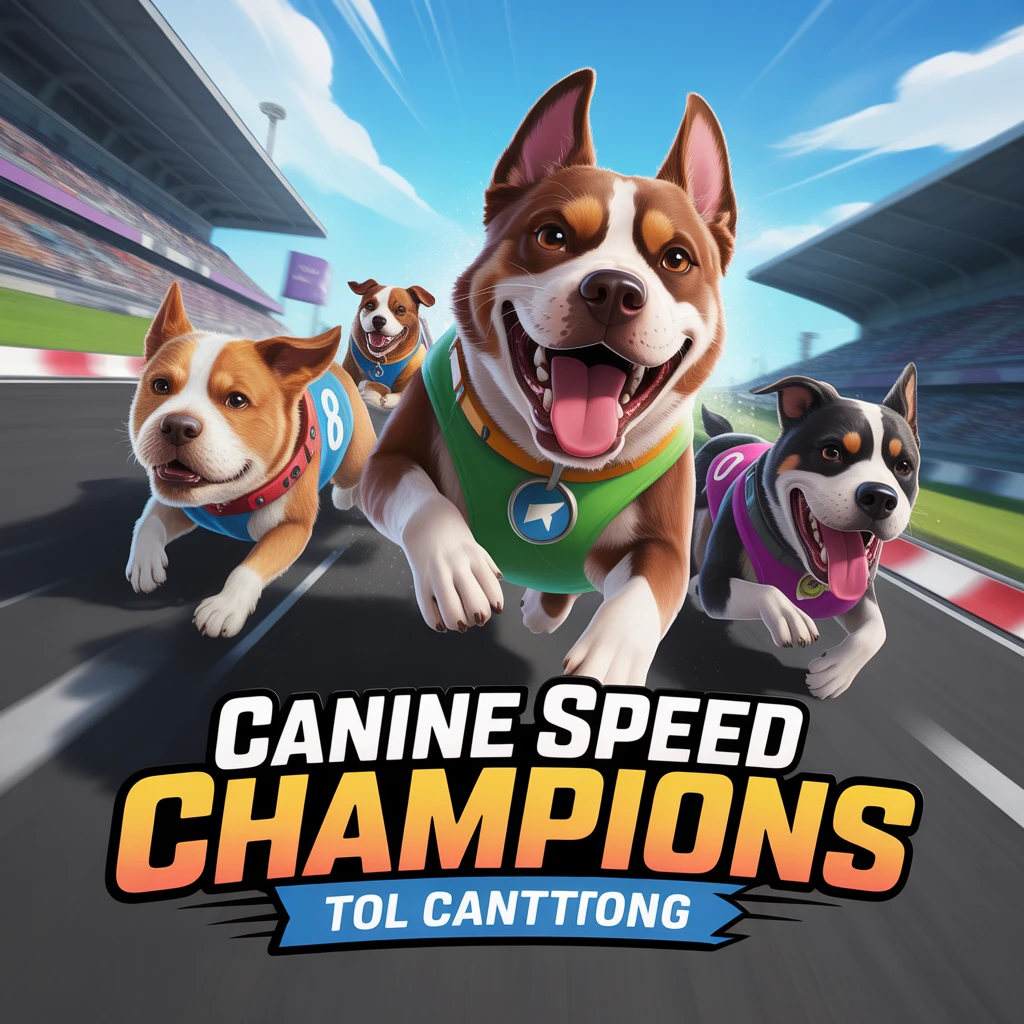 Cover image of Canine Speed Champions: Free Online Dog Racing Game