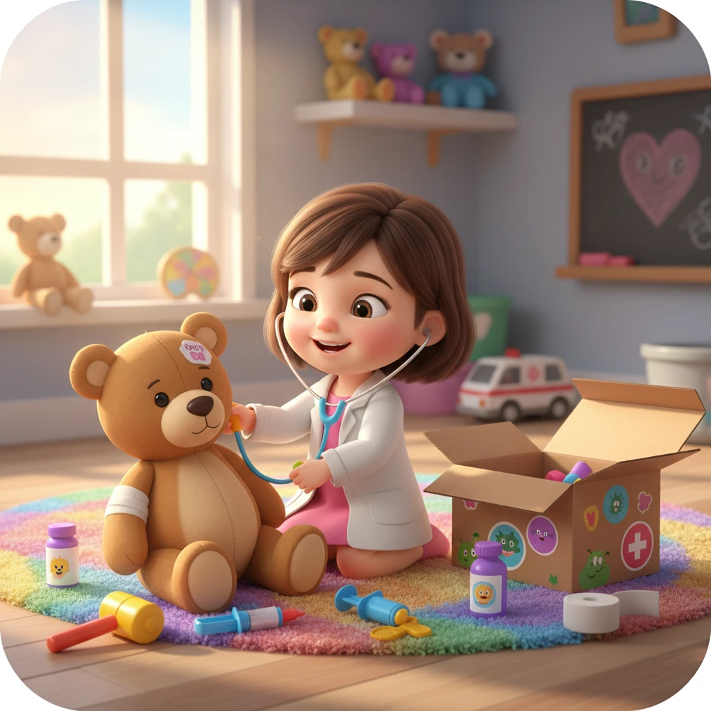 Cover image of Caring for Baby Hazel: Fun Doctor Adventure Online Game