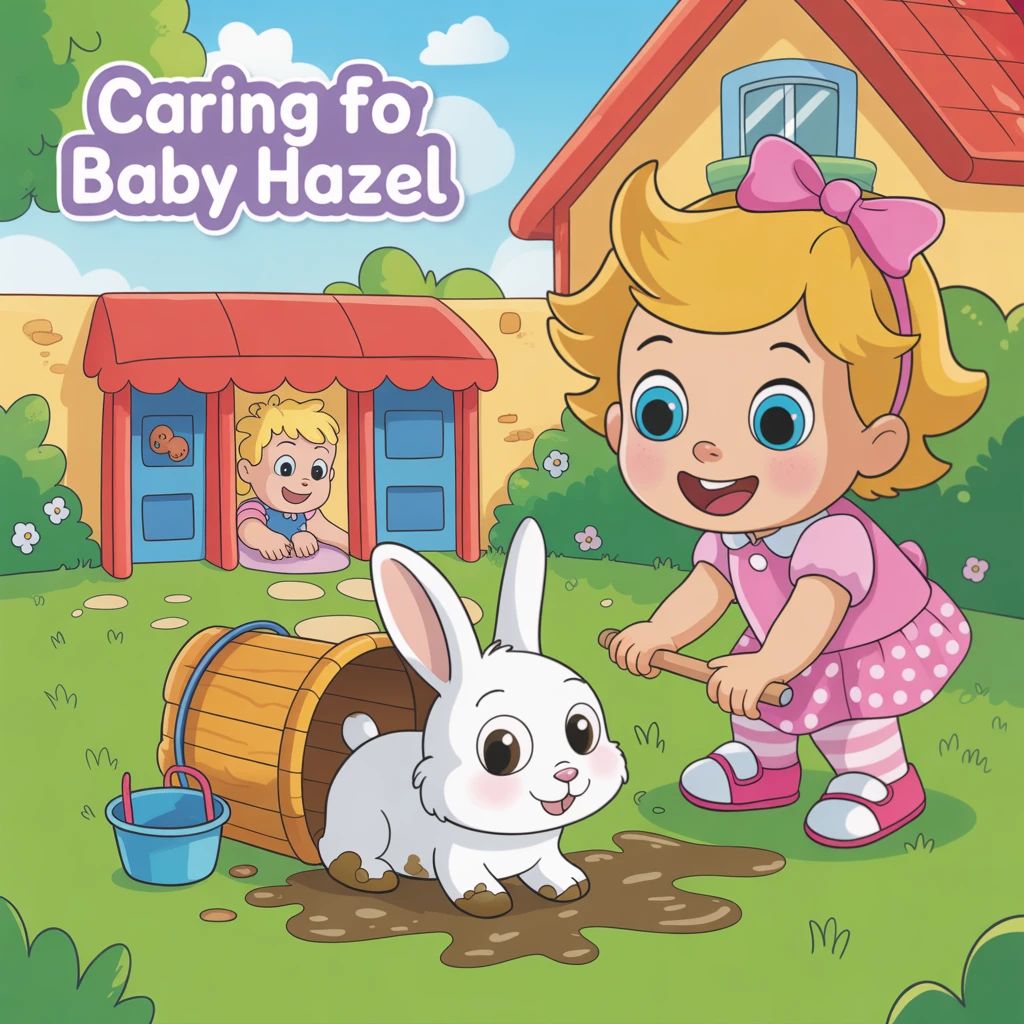 Cover image of Caring for Baby Hazel's Adorable Pets: A Fun Online Game