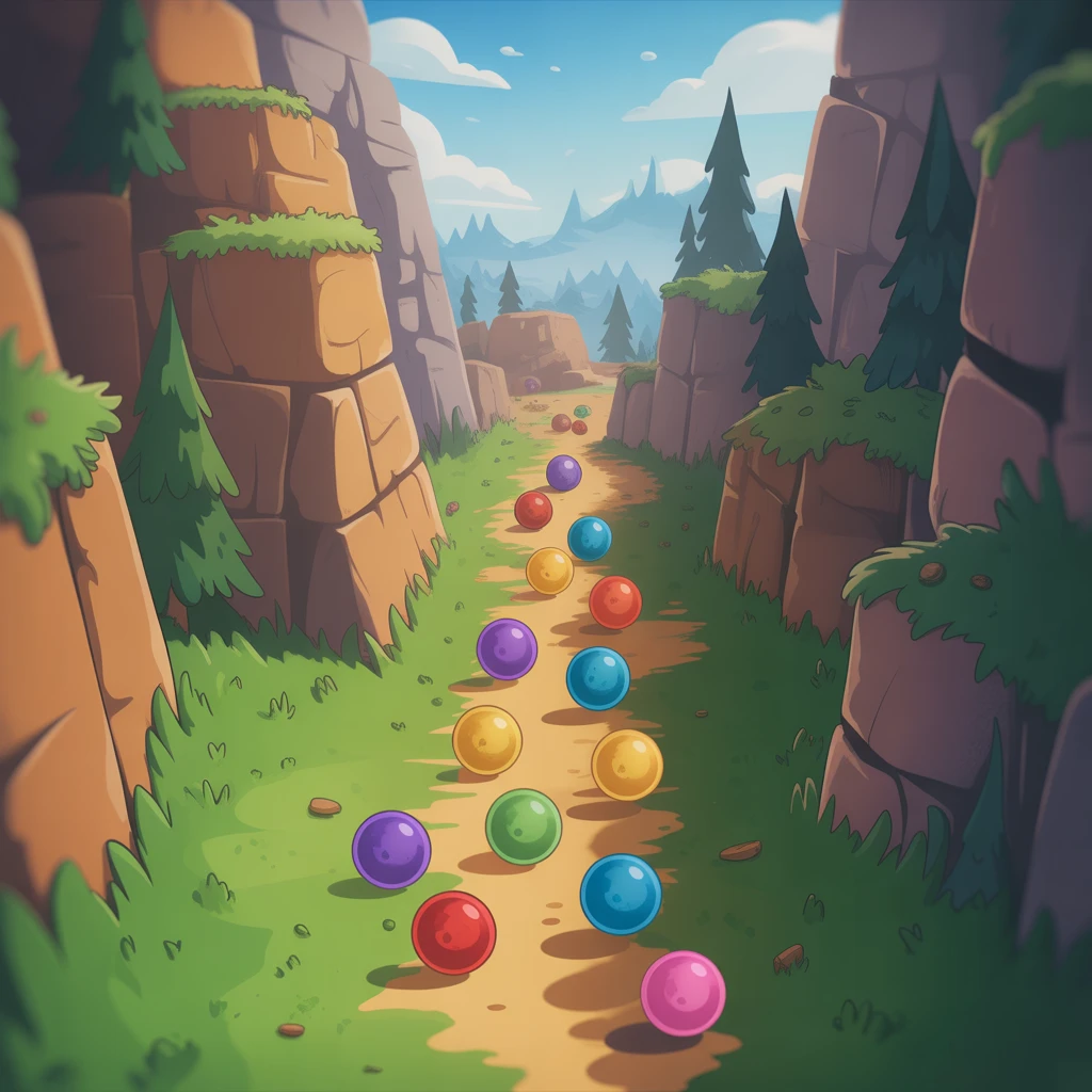Cover image of Catch the Cascading Balls: A Free Online Adventure