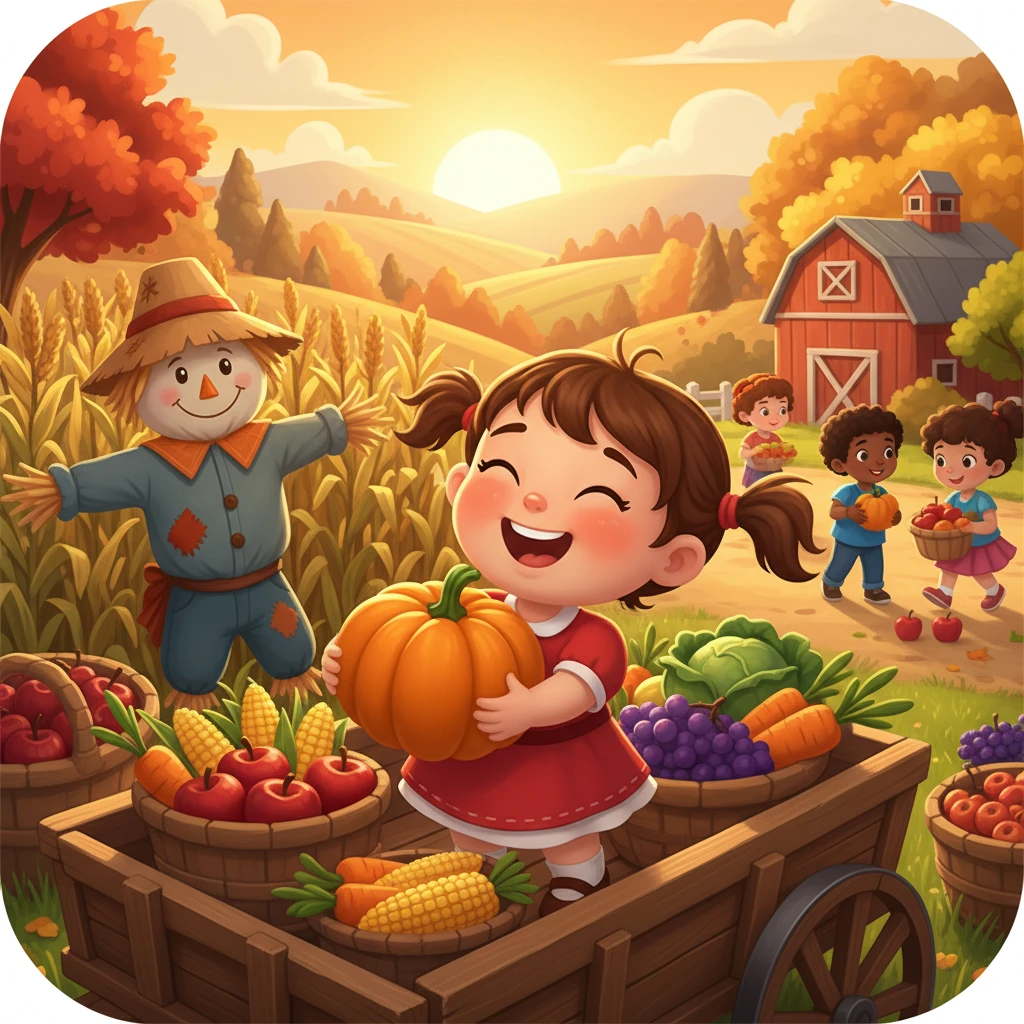 Cover image of Celebrate Autumn with Baby Hazel in this Fun Harvest Festival Adventure!