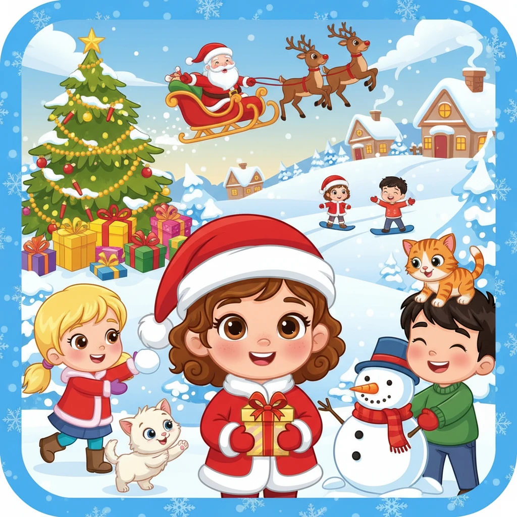 Cover image of Celebrate Christmas with Baby Hazel: Festive Fun Online Game
