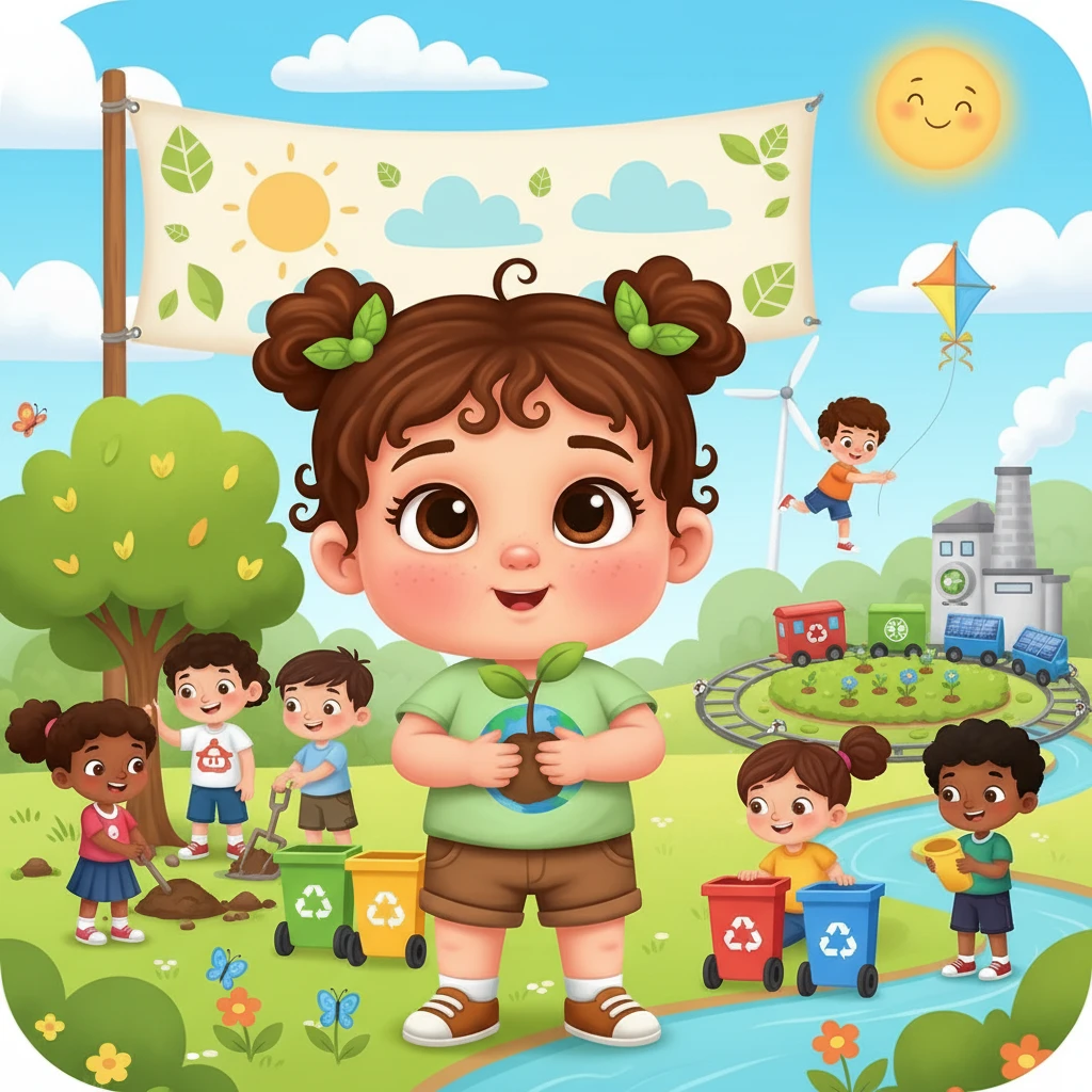 Cover image of Celebrate Earth Day with Baby Hazel: An Engaging Online Adventure!