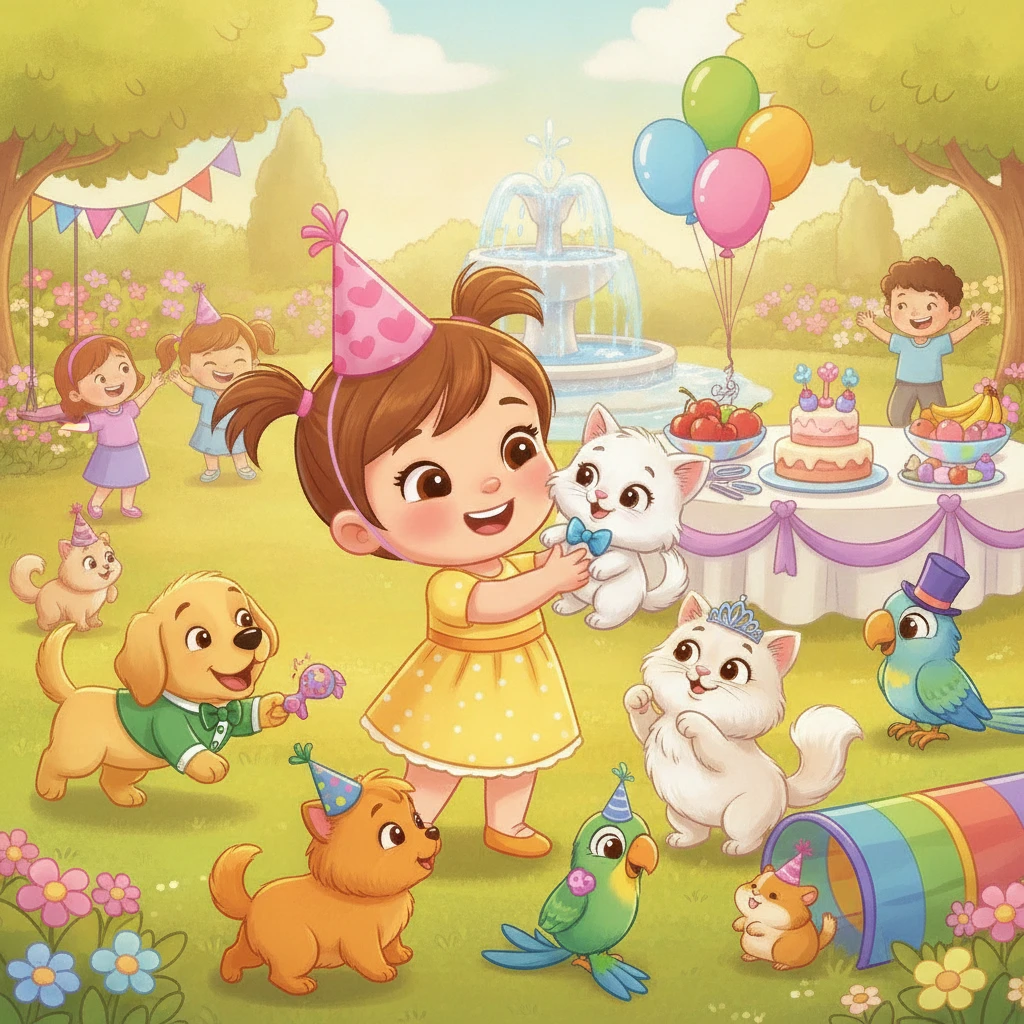Cover image of Celebrate with Baby Hazel's Fun Pet Party Online!
