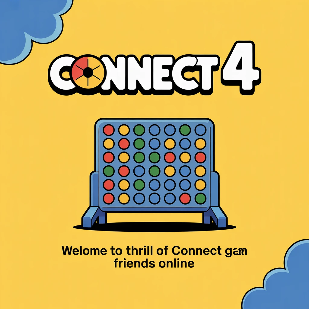 Cover image of Challenging Connect 4 Multiplayer Game - Play Online for Free!