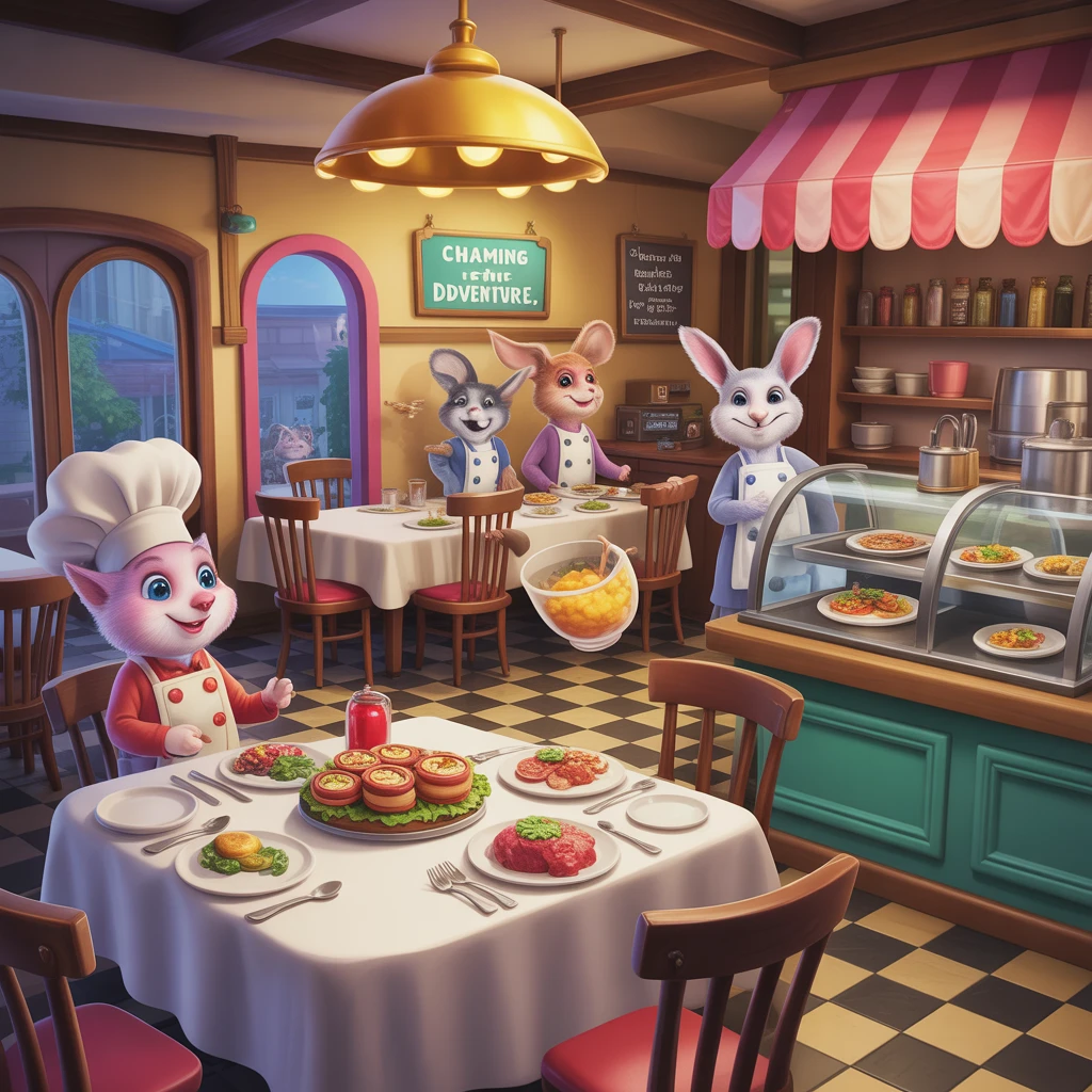 Cover image of Charming Diner Adventure: Build Your Dream Eatery Online!