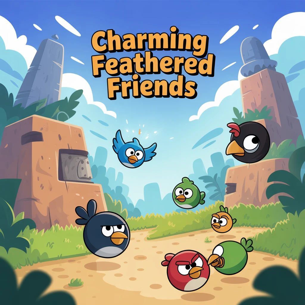 Cover image of Charming Feathered Friends: The Ultimate Online Adventure