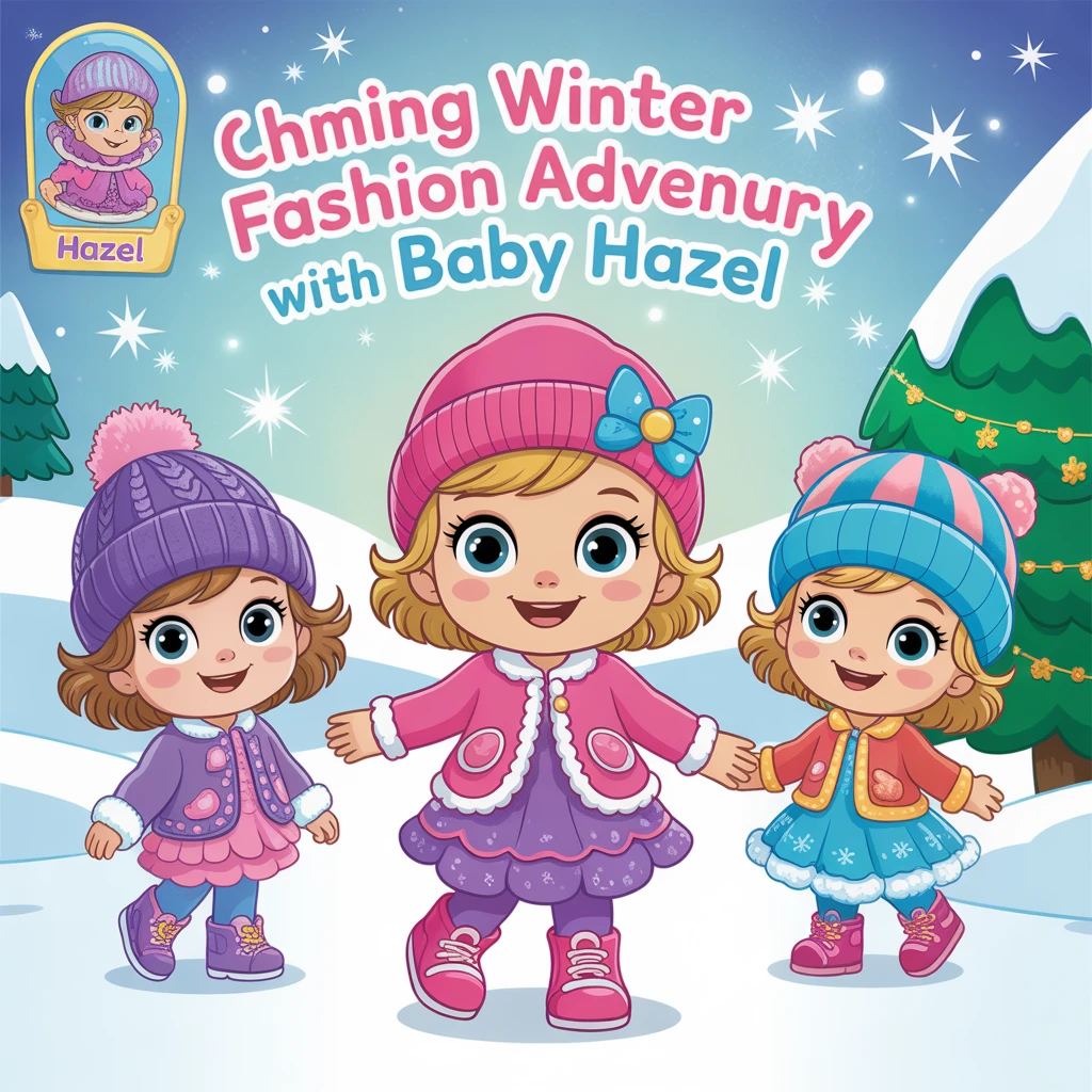 Cover image of Charming Winter Fashion Adventure with Baby Hazel